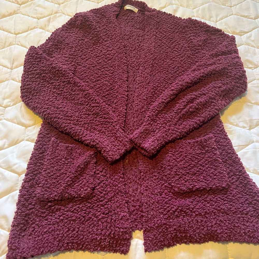 Zenana popcorn sweater